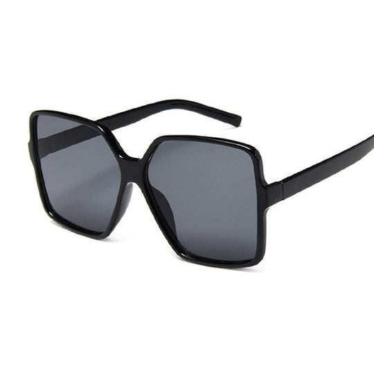 Black Square Oversized Sunglasses