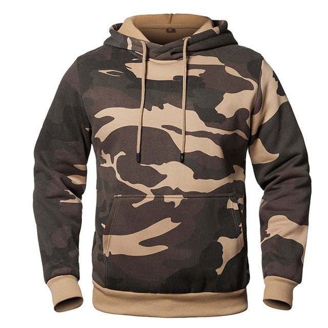 Camouflage Men's Hooded Sweatshirt