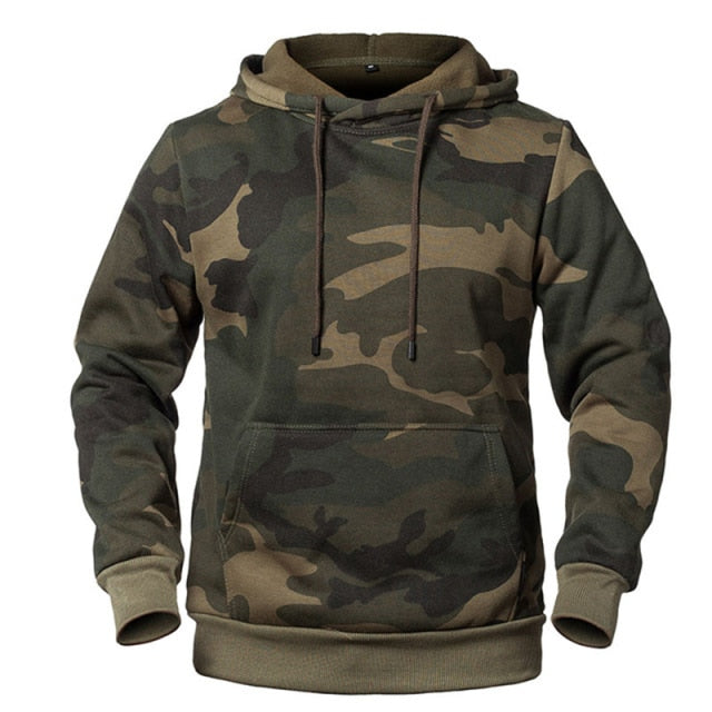 Camouflage Men's Hooded Sweatshirt