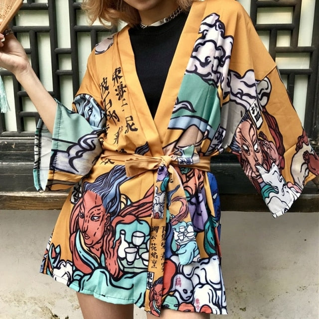 Japanese Style Kimono Cardigan