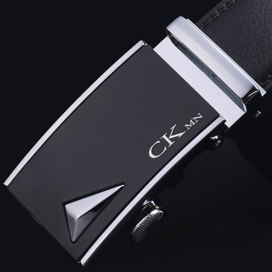 Automatic Buckle Leather Belt