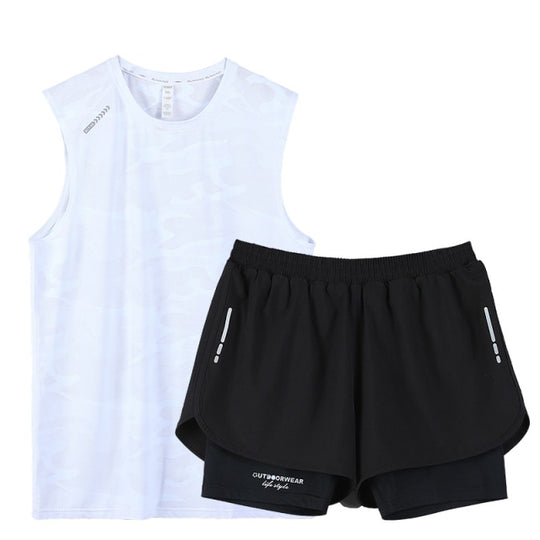 Men's Quick Drying Vest + Shorts Sportswear