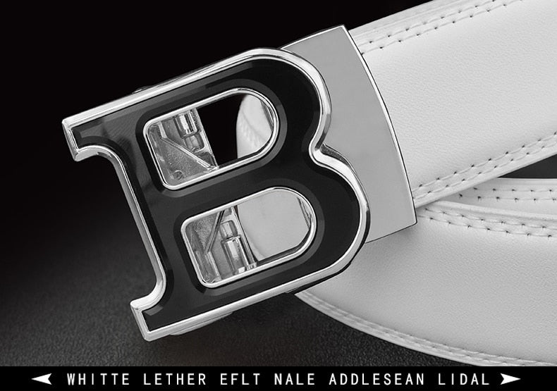B Letter Luxury Designer Belt