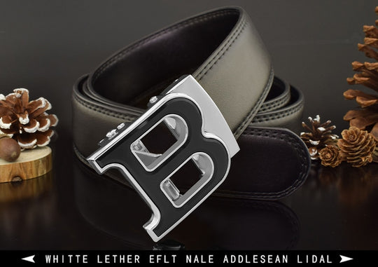 B Letter Luxury Designer Belt
