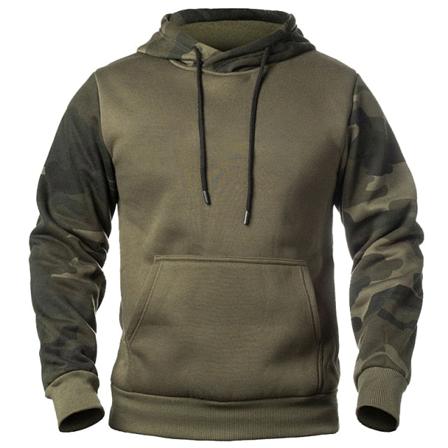 Camouflage Men's Hooded Sweatshirt