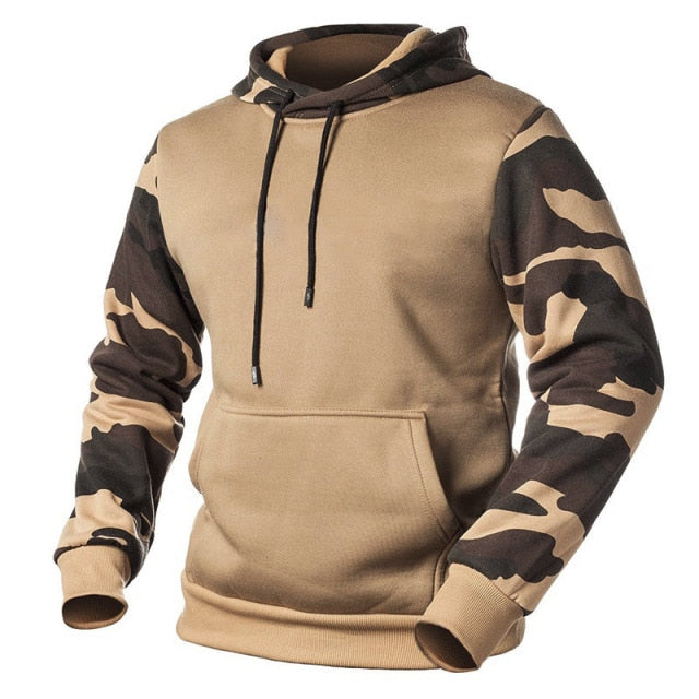 Camouflage Men's Hooded Sweatshirt