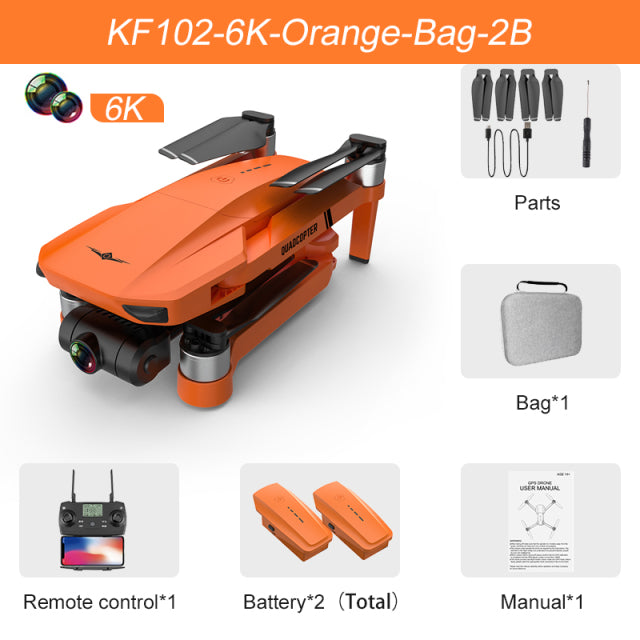 Professional Foldable GPS Drone 4k,8K HD Camera