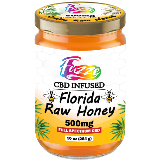 HONEY EDIBLES Fuzze CBD Raw Honey – 500mg