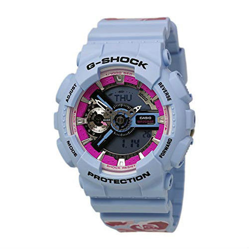 casio g-shock watch model GMAS110F-2ACR - Watch Universe Int 