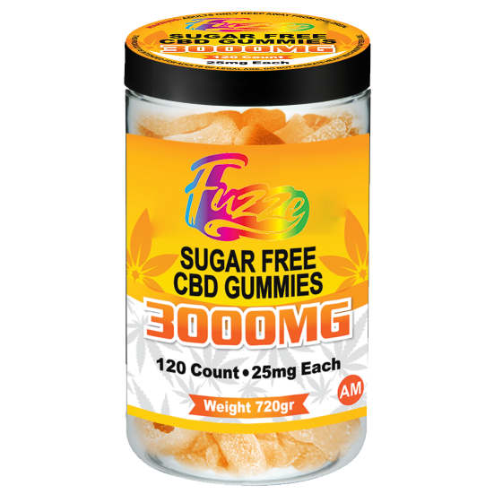SUGAR-FREE EDIBLES CBD Sugar Free Gummies x3000mg
