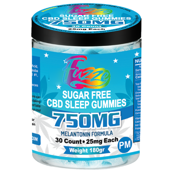 SUGAR-FREE EDIBLES CBD Sugar Free Sleep Gummies x750 Strength