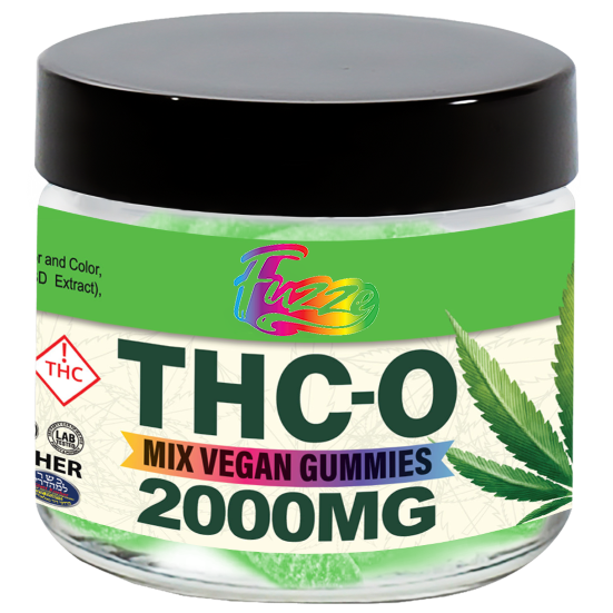 THC-O GUMMIES - EDIBLES THC-O Mix Vegan Gummies 2000mg