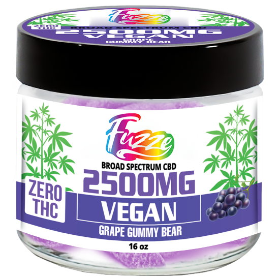 ZERO THC VEGAN EDIBLES Zero THC | Vegan Grape 2500mg