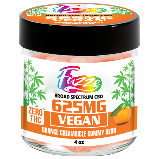 ZERO THC VEGAN EDIBLES Zero THC | Vegan Orange Creamsicle 625mg