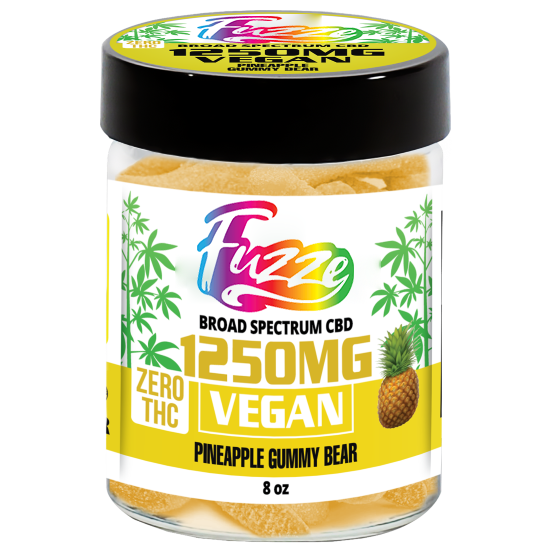 ZERO THC VEGAN EDIBLES Zero THC | Vegan Pineapple 1250mg
