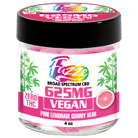 ZERO THC VEGAN EDIBLES Zero THC | Vegan Pink Lemonade 625mg