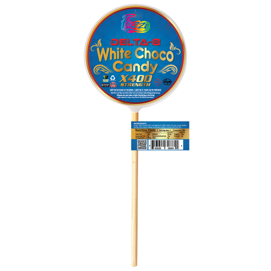 DELTA8 CHOCOLATES - EDIBLES White Choco Candy x400